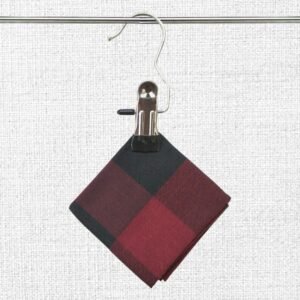 Red Chess design handkerchief