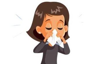 To clean his blowing nose