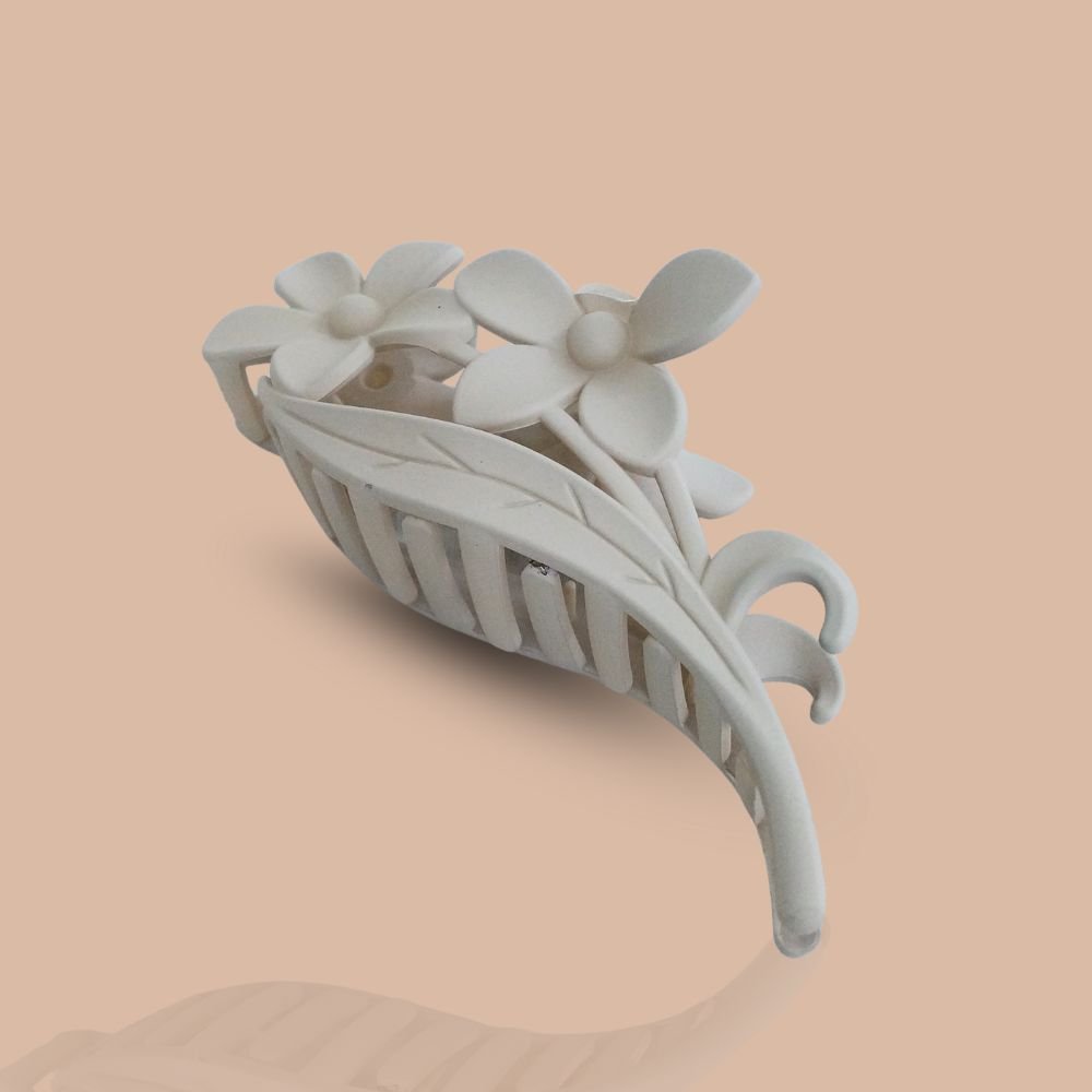 4 Flower Korean Style Hair Clips – Extra Big