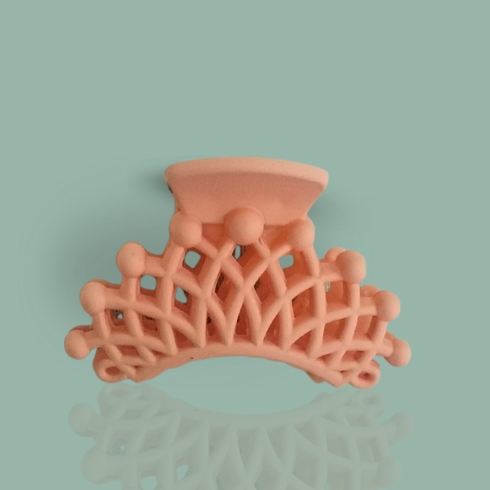 Queen Crown Hair Claw Clip – Small