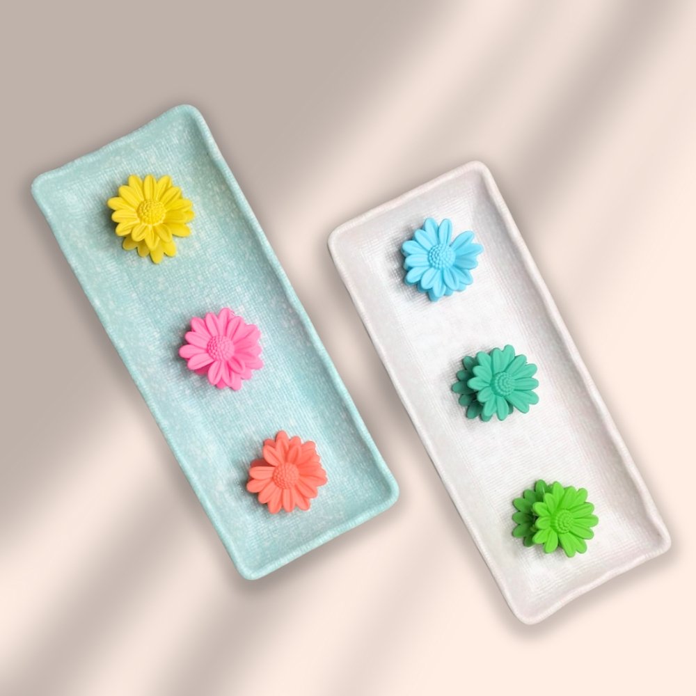 Sunflower Korean Hair Clips – Medium