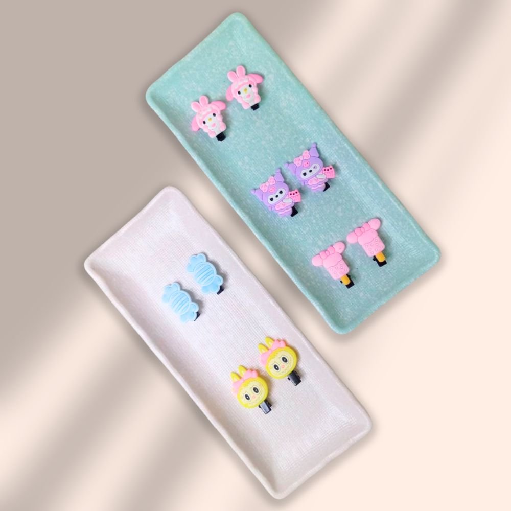 Cute Cartoon Hair Clip Set for Kids