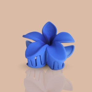 Blue Big Size matte Koren Hair Claw